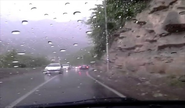 وضعیت راه ها/ بارش باران در گلستان و مازندران