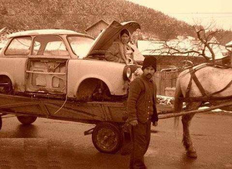 عکس/ ماشین قدیمی در زمان قاجار
