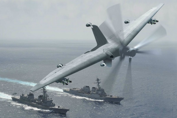 دارپا به دنبال ساخت پهپادهای نظامی با قابلیت فرود روی کشتی های کوچک است