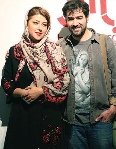 شهاب حسینی و همسرش پریچهر