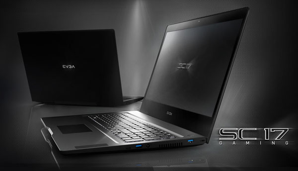 ورود باشکوه EVGA به بازار لپ تاپ های مخصوص گیمینگ با لپ تاپ خیره کننده EVGA SC17