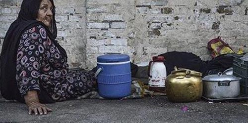 عکس های دلخراش مرز دقیق فقر و گرسنگی در ایران