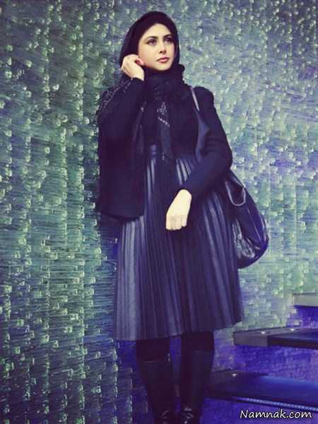 مانتو آزاده صمدی ، مدل پالتو بازیگران ایرانی ، مدل پالتو جدید