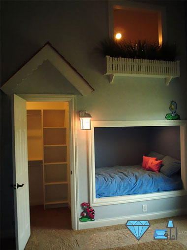 20 ایده برای طراحی تخت خواب اتاق کودک