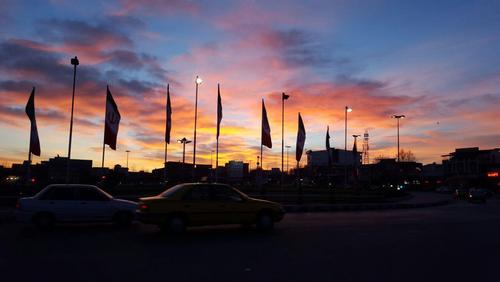 طلوع آفتاب- میدان امام قائمشهر- ساجد حسینی