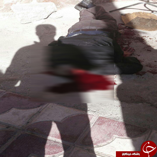 قتل و وحشت در خیابان توحید شهرستان کازرون + فیلم و تصاویر