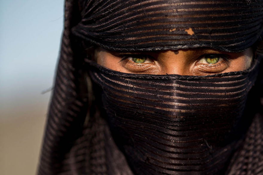 عکس/ تصاویر خیره‌کننده از چشمان مردم نقاط مختلف جهان