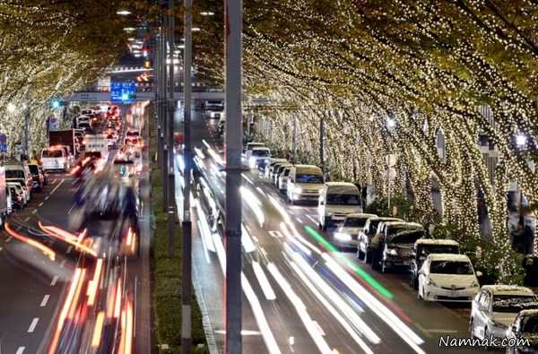 خیابان چراغانی توکیو ، عکسهای روزانه ، pictures of the day