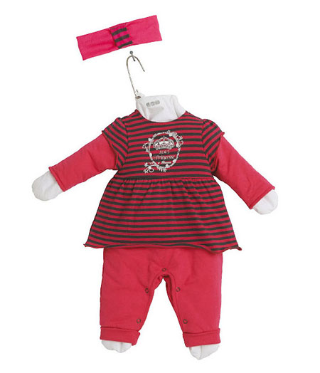مدل لباس نوزادی ۳pommesتیپ پاییزی
