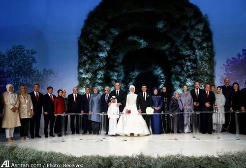 عکس/ مراسم عروسی دختر اردوغان