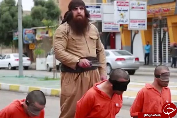 جدیدترین سربریدن داعش و آشکار شدن چهره بولدوزر داعشی + تصاویر
