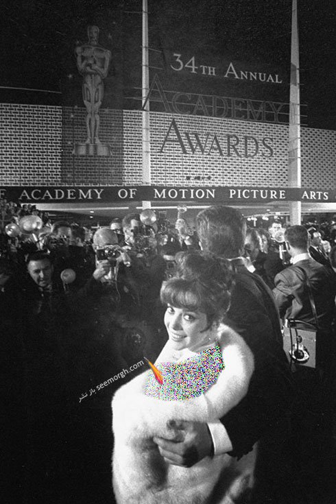 مدل مو ناتالی وود Natalie Wood در مراسم اسکار 1966