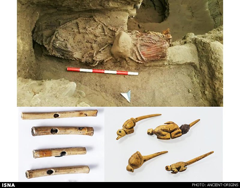 کشف زن 4500 ساله در پرو