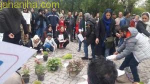 تکذیب خبر دستگیری هدیه تهرانی در پارک لاله + عکس,هدیه تهرانی