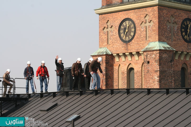 4گوشه دنیا/ برگزاری تور پیاده بر روی بام ساختمانها در استکهلم