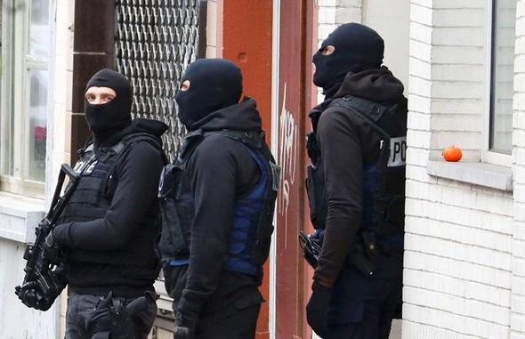 تصاویر : دستگیری تروریست ها در بلژیک
