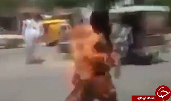 مرد پاکستانی در آتش گوشی تلفن سوخت +عکس و فیلم (+18)