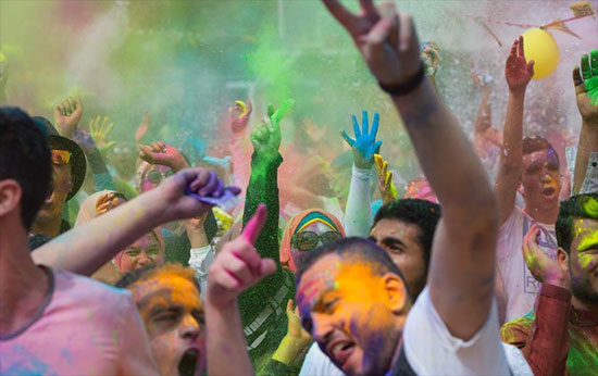 4گوشه دنیا/ جشن رنگ‌ها در مصر