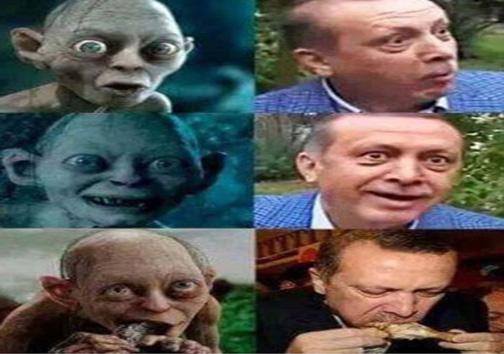 اردوغان در ارباب حلقه ها!+عکس