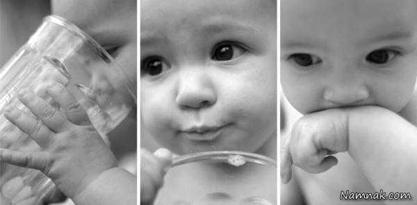 آب خوردن نوزاد ، زیاد آب خوردن نوزاد ، زمان آب خوردن نوزاد