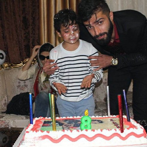 جشن تولد پسر هادی نوروزی
