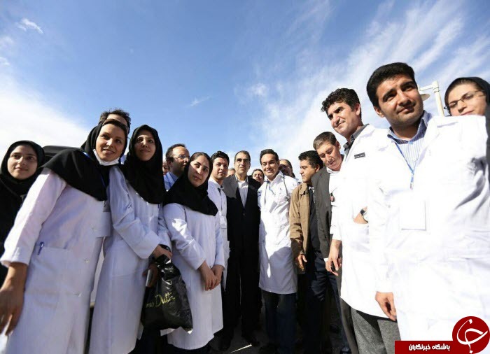 درد دل تلگرامی وزیر بهداشت با پرستاران+ تصاویر
