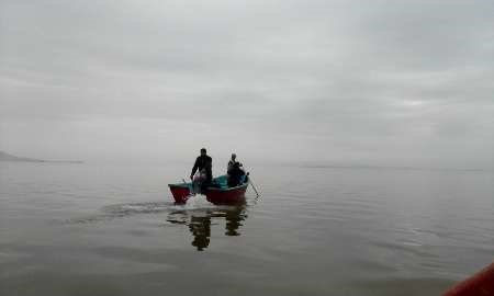 شروع دوباره قایقرانی در دریاچه ارومیه، پس از ۴ سال (+عکس)