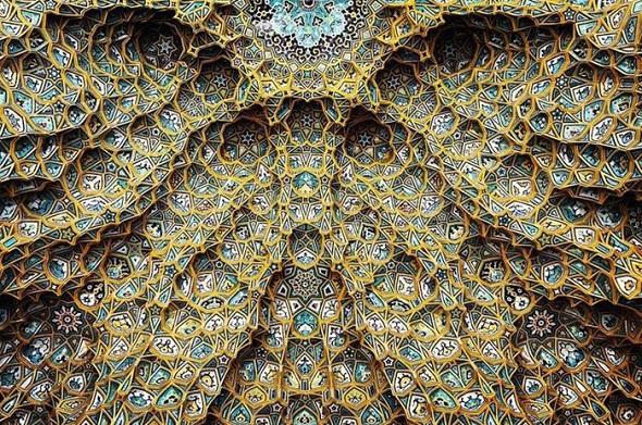 تصاویر : نقوش زیبای مساجد در ایران