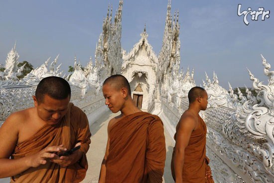 معبد گردی راهب ها در تایلند