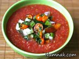 سوپ گوجه فرنگی ، آموزش سوپ ، دستور پخت سوپ گوجه فرنگی