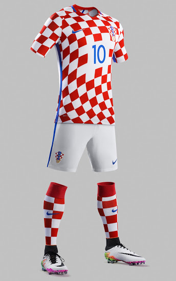 رونمایی از پیراهن تیم ملی کرواسی برای یورو ۲۰۱۶