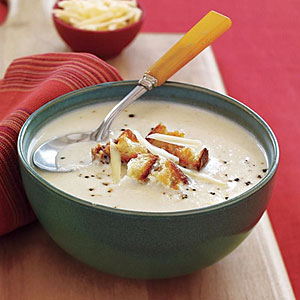 سوپ و آش/ دستور تهیه «سوپ گل کلم و پنیر»