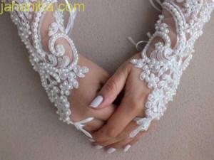 دستکش عروس جدید