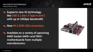 منتظر مادربردهای جدید AMD مجهز به درگاه USB 3.1 و M.2 باشید