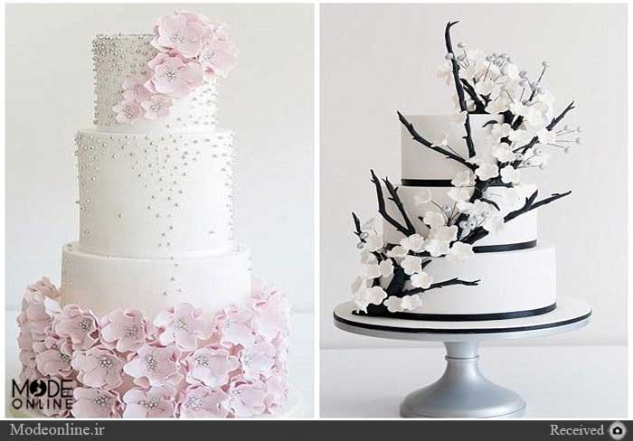 ,مدل تزیین کیک عروسی با تور,کیک عروسی,تزیین کیک عروسی با روبان,[categoriy]