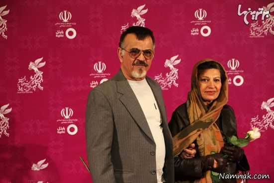 مهدی فخیم زاده و همسرش ، ‌بازیگران ایرانی ، جشنواره فجر 94