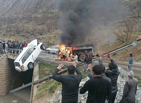 تکان دهنده ترین تصاویر تصادف در شیراز (18+)