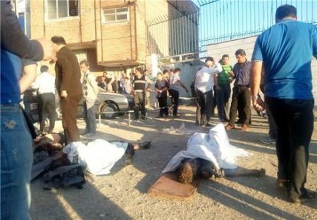 18+ عکس: تکان دهنده ترین انفجار چهارشنبه سوری در اسلامشهر