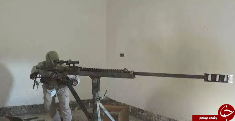 عکس/ اسلحه 3 متری داعشی ها در عراق