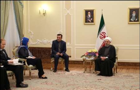 روحانی در دیدار وزیر خارجه استونی: ایران از گسترش همکاری با اتحادیه اروپا استقبال می‌کند