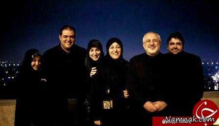 خانواده ظریف ، خانواده محمد جواد ظریف ، عکس خانواده ظریف