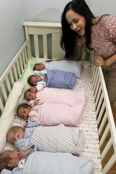عجیب ترین مادر و فرزندان دنیا (+عکس)