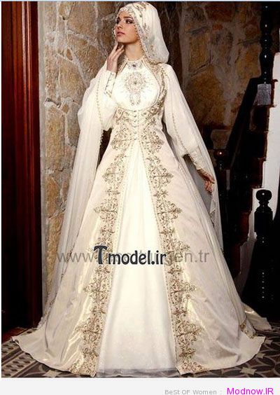 ,لباس عروس حجابی, جدید ترین لباس عروس اسلامی, لباس عروس حجاب دانتل,[categoriy]