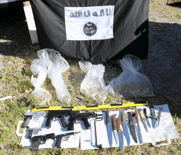 کشف تسلیحات و پرچم گروه داعش در شهر بُرون‌بوم اسپانیا