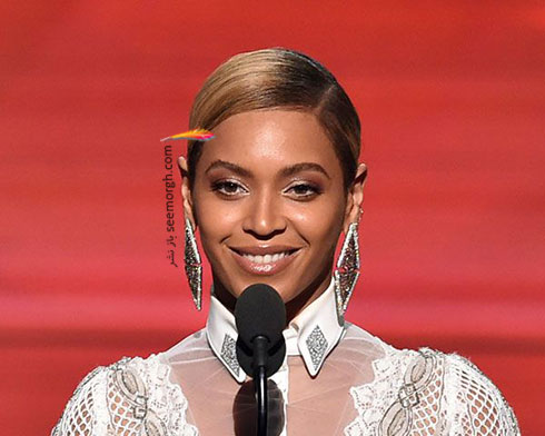 مدل مو بیانسه Beyonce در جوایز گرمی Grammy 2016