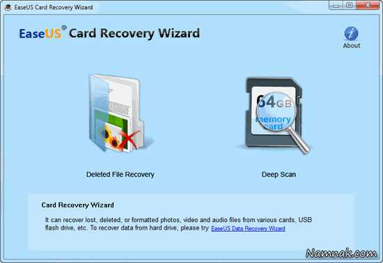 نرم افزارSD card Photo Recovery Info  ، بازیابی تصاویر حذف شده ، نرم افزار SD card Photo Recovery Info