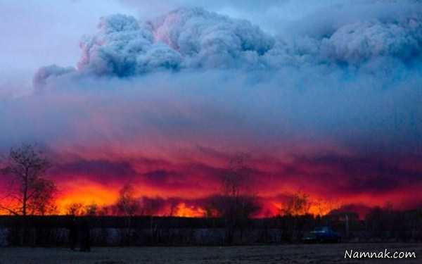 آتش سوزی جنگل ها ، pictures of the day ، تصاویر