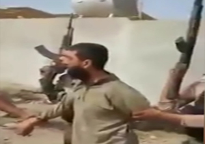 دستگیری یک عضو داعش از مخفیگاه خود + فیلم