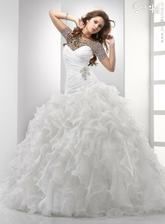 ,مدل لباس عروس پفی, مدل لباس عروس راسته, مدل لباس عروس دکلته,[categoriy]