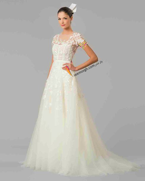 مدل لباس عروس به پیشنهاد کارولینا هرا Carolins Herrera - مدل شماره 1